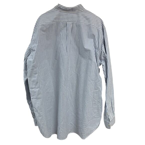 Ralph Lauren Mens 2XLT Classic Fit Striped Long Sleeve Button Up Collared Shirt - Picture 3 of 5